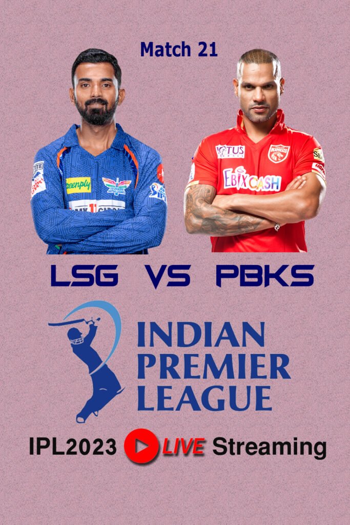 15 April 2023 8.00 PM Lucknow Super Giants vs Punjab Kings
