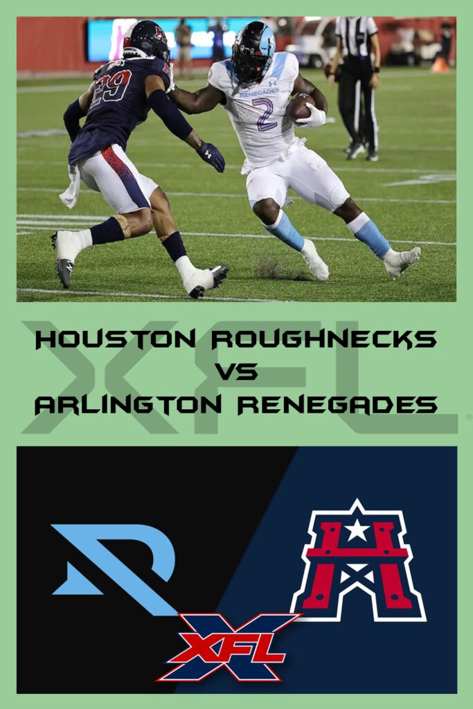 Houston Roughnecks vs Arlington Renegades 2