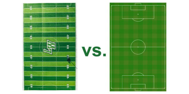 Soccer Field Compared to Football Field 2024