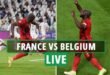 Belgium vs France Live Score