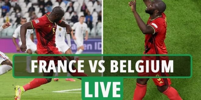 Belgium vs France Live Score